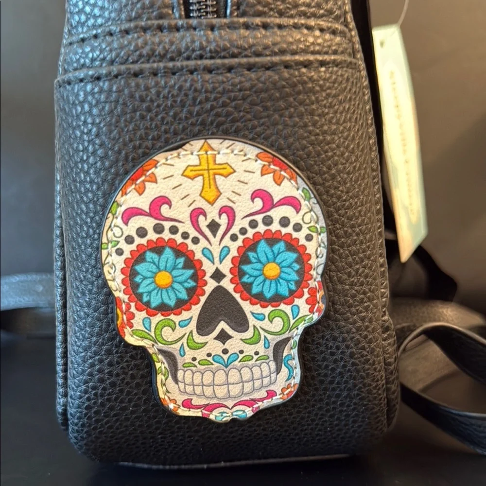 Sugar Skull Day of the Dead Backpack Sleepyville Critters Travel School College